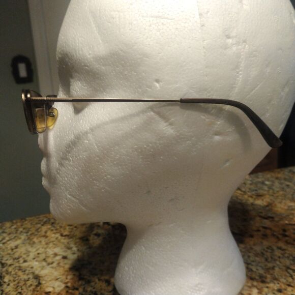 Magic Clip Eyeglasses Brown Frame Full Rim W351 SDL 51-18-145 with Case - Picture 6 of 12